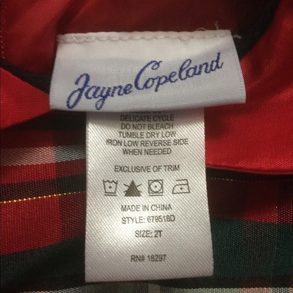 ⭐️ Jayne Copeland ⭐️ GIRLS SEASONAL DRESS - Picture 3 of 3